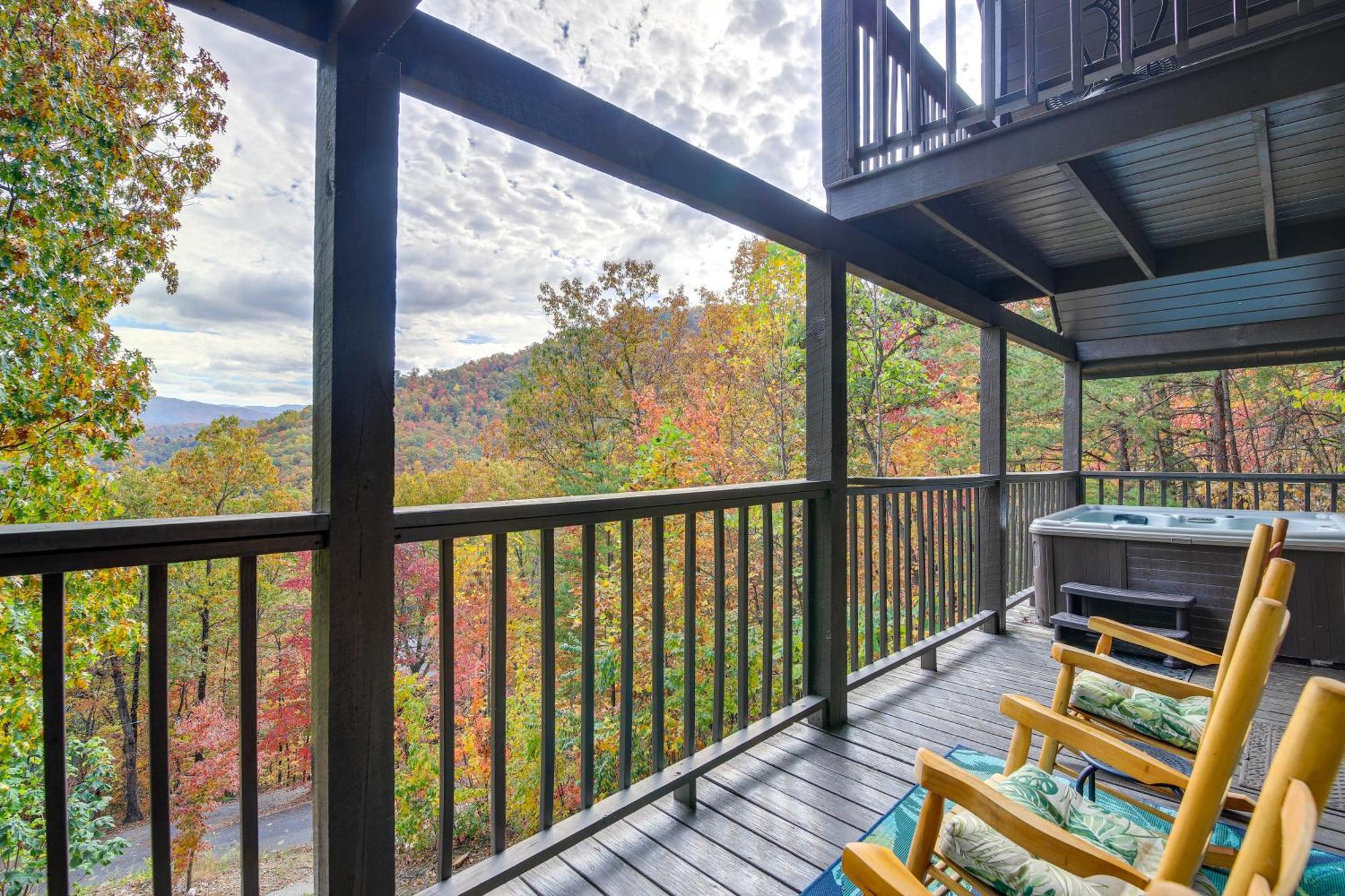 Above And Beyond Pigeon Forge Cabin With Prime Views! Zewnętrze zdjęcie